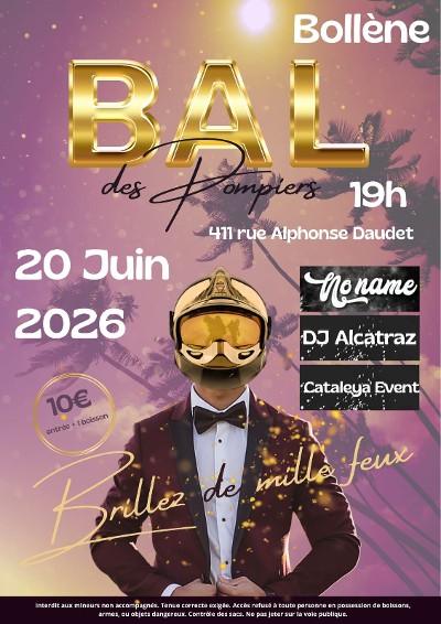 Bal des pompiers de Bollène