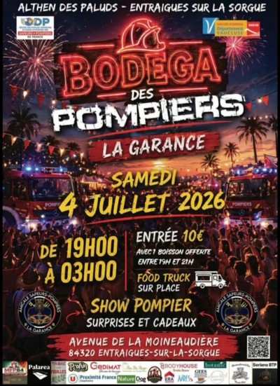 Bodega des pompiers de La Garance