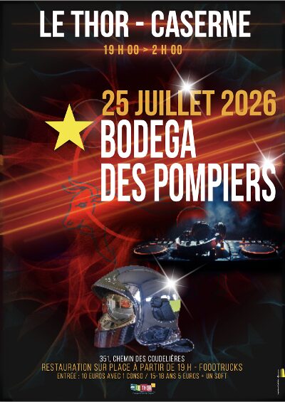 Bodega des pompiers Le Thor