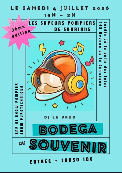 Bodega du souvenir pompiers de Sarrians