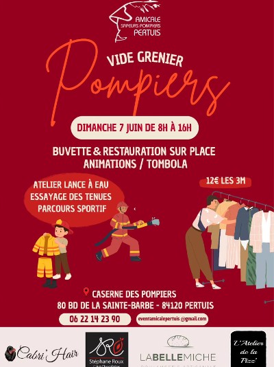 Vide grenier des pompiers de Pertuis